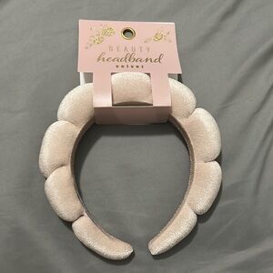 Velvet Light Pink Headband